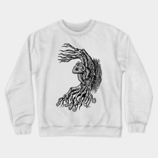 Ratatoskr: The Mischievous Messenger of the World Tree Crewneck Sweatshirt